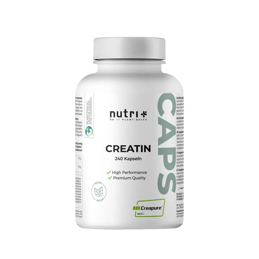 Nutri+ creatine capsules 240 pcs (Creapure®)