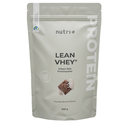 Nutri+ Lean VHEY Herne-Riisi proteiini 600g - FuturePeaks