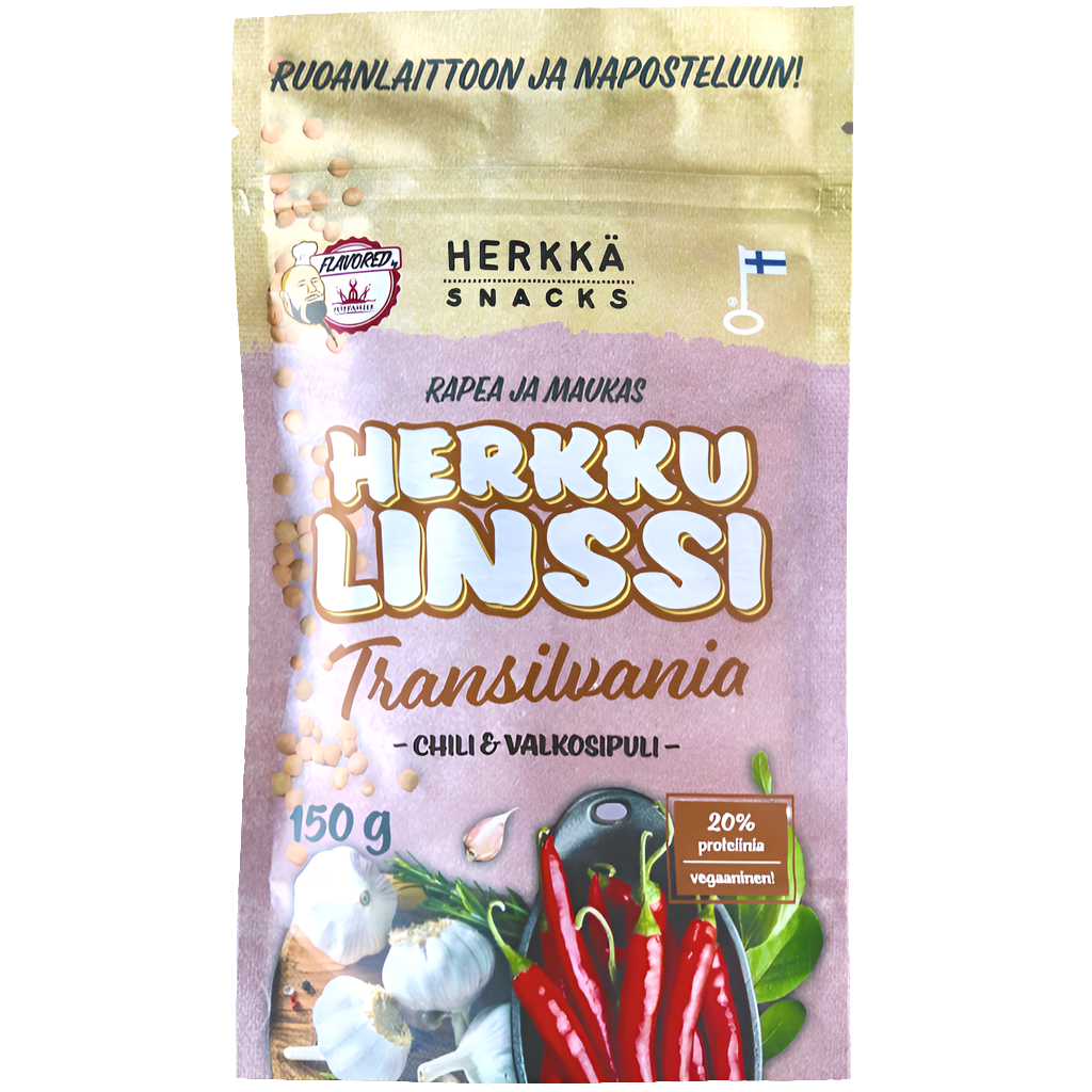 Herkkä Snacks Herkkulinssi Transilvania - FuturePeaks