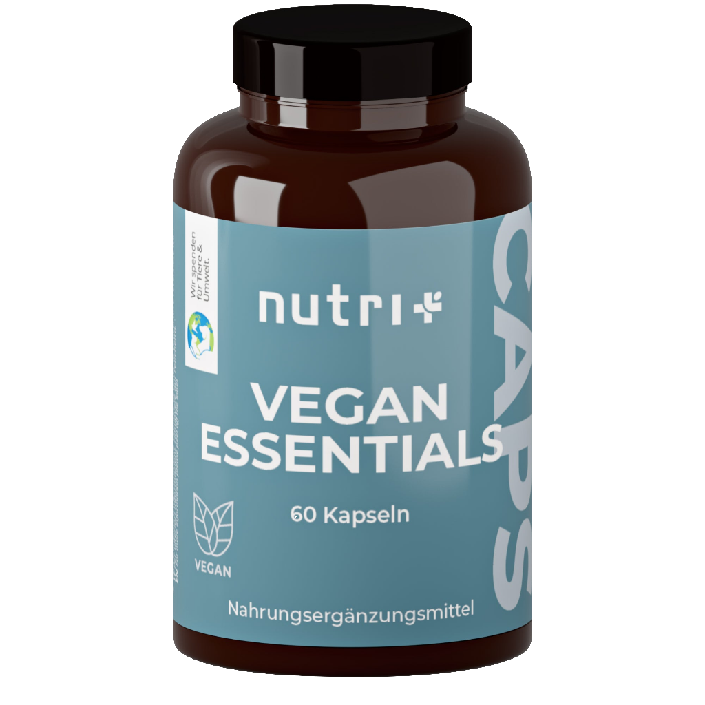 Nutri+ Vegan essentials - vegaaniset perusvitamiinit - FuturePeaks