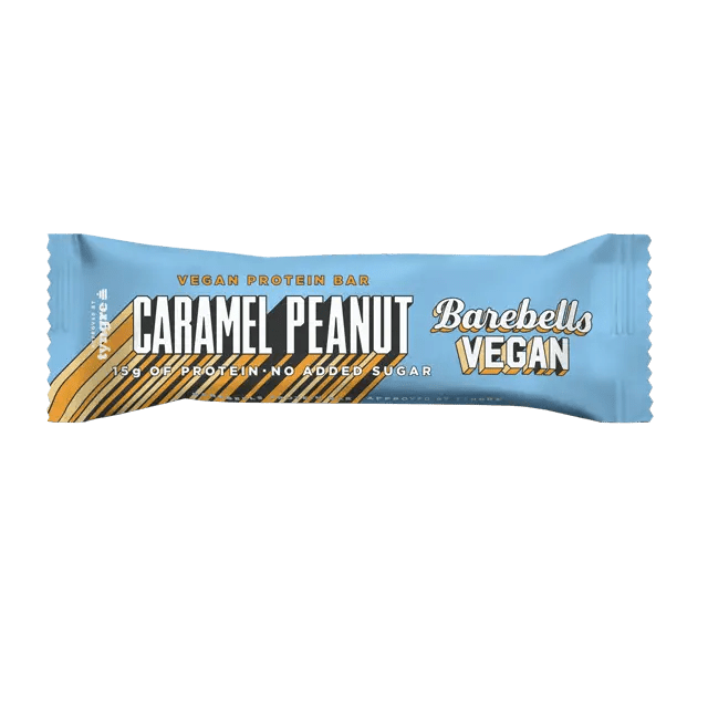 Barebells Caramel Peanut vegan patukka - FuturePeaks