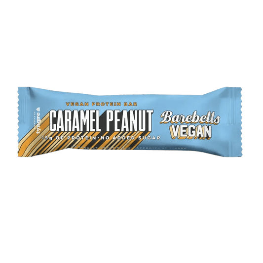 Barebells Caramel Peanut vegan patukka - FuturePeaks