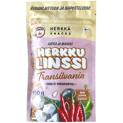 Herkkä Snacks Herkkulinssi Transilvania - FuturePeaks