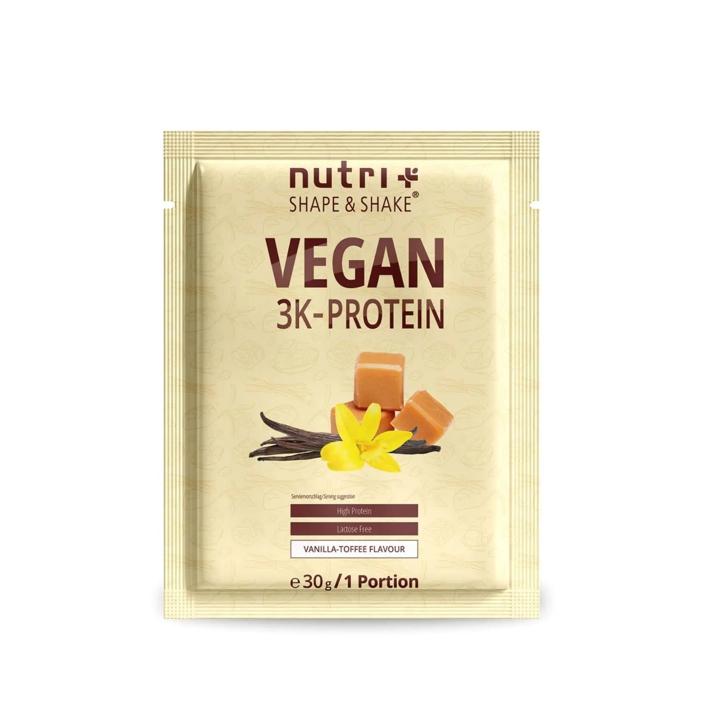 Nutri+ 3K proteiini kerta - annos - FuturePeaks