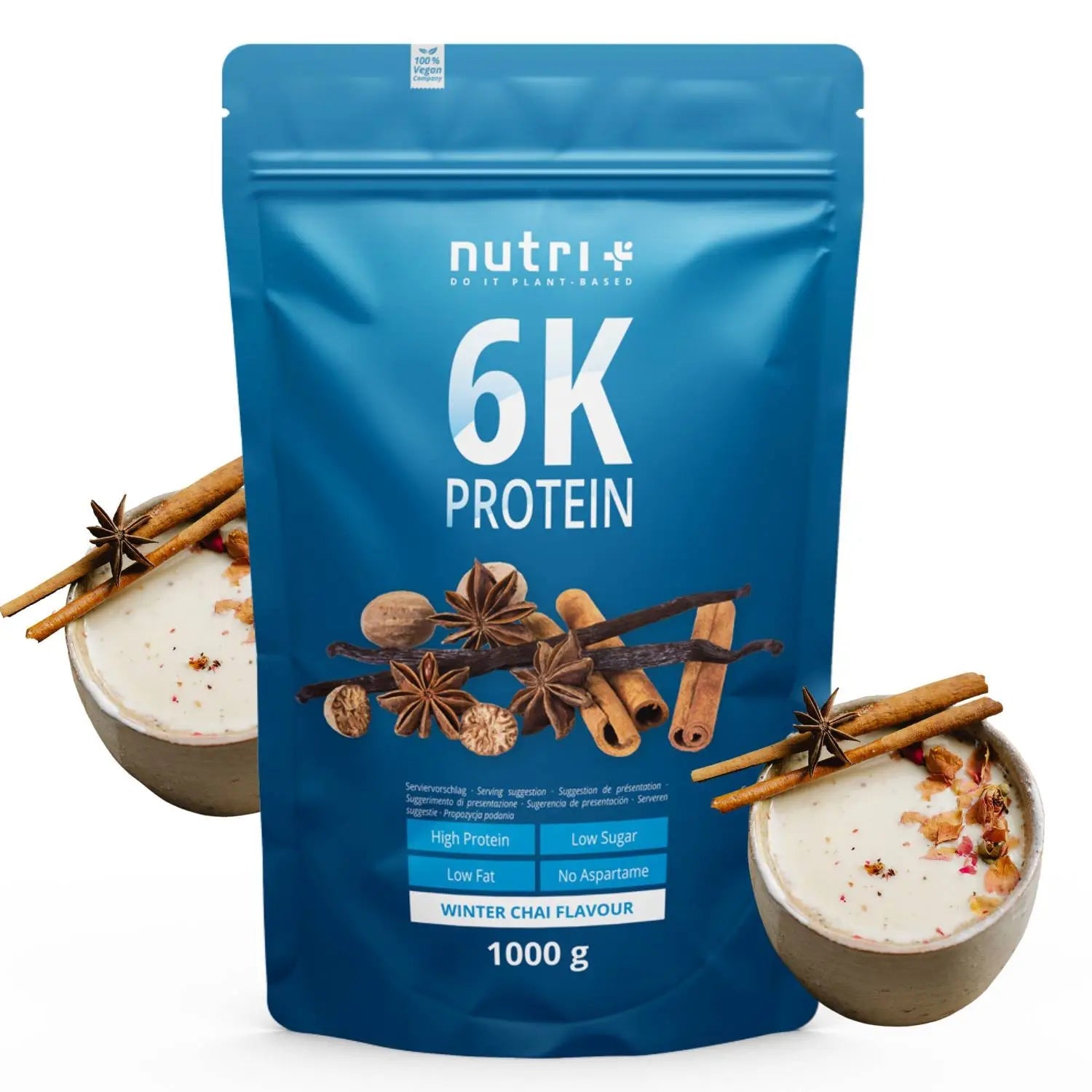 Nutri+ 6K Proteiini 1000g (7 makua) - FuturePeaks