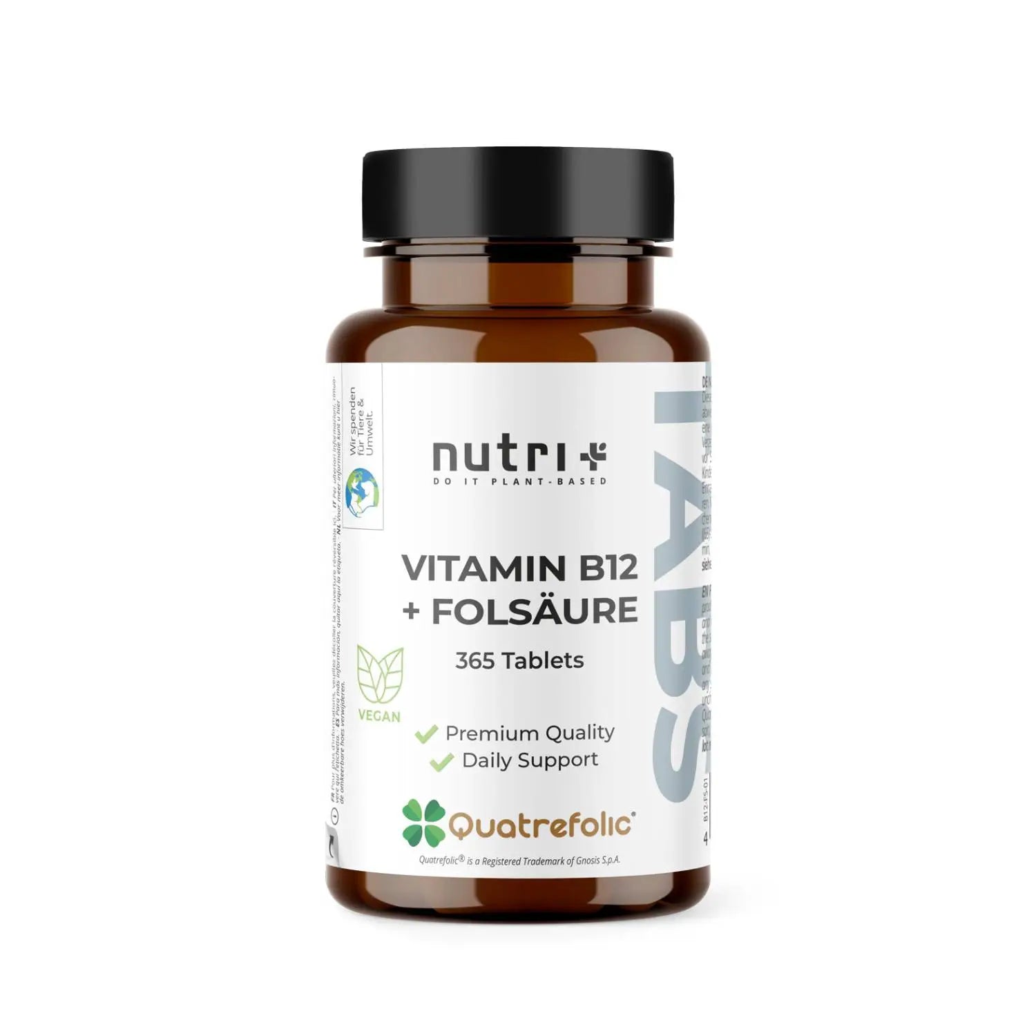 Nutri+ B12 vitimiini + foolihappo - FuturePeaks