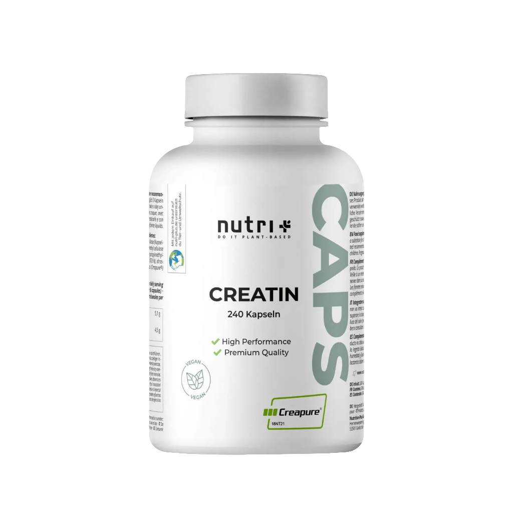 Nutri+ kreatiini kapselit 240kpl (Creapure®) - FuturePeaks