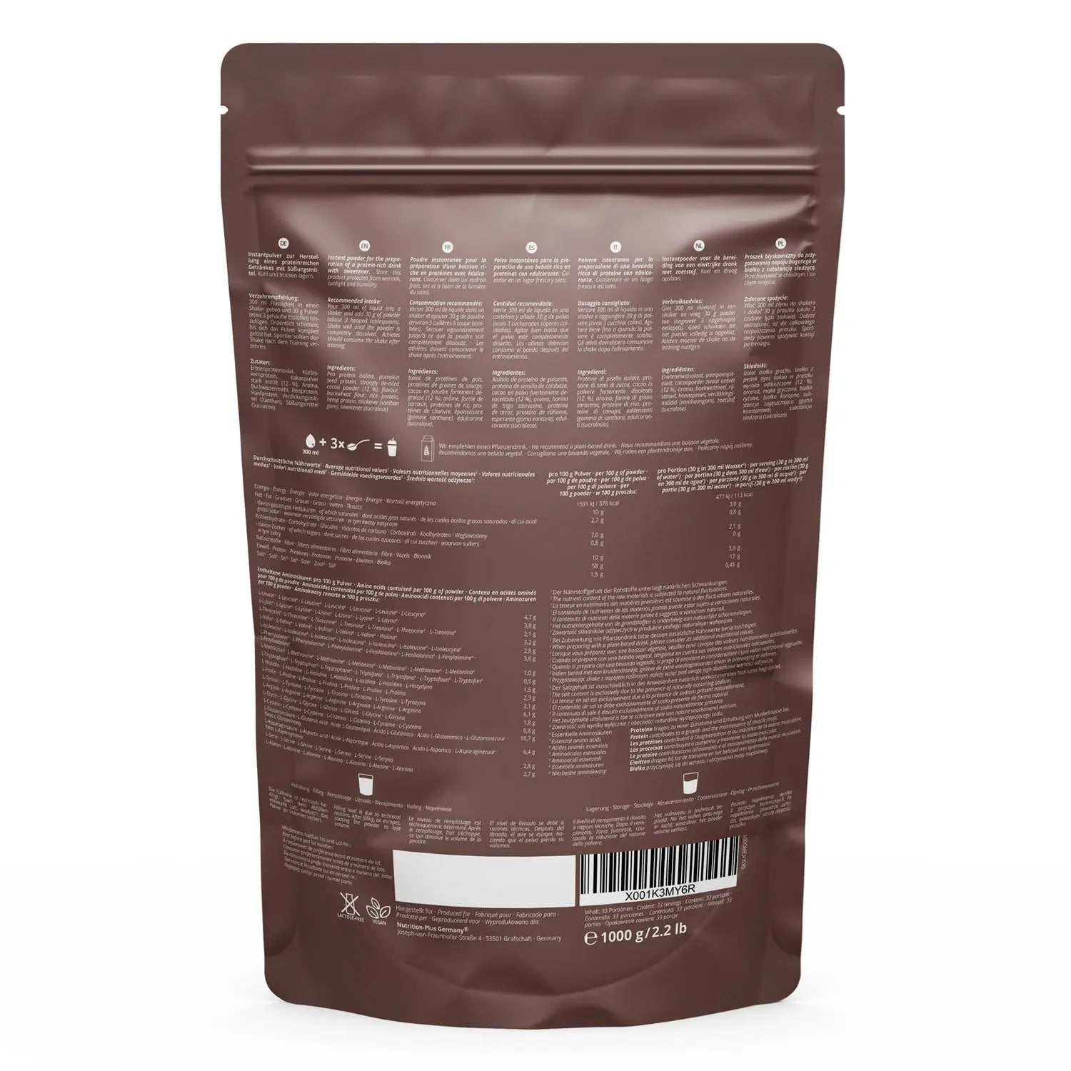 Nutri+ Milk Away Proteiini - FuturePeaks