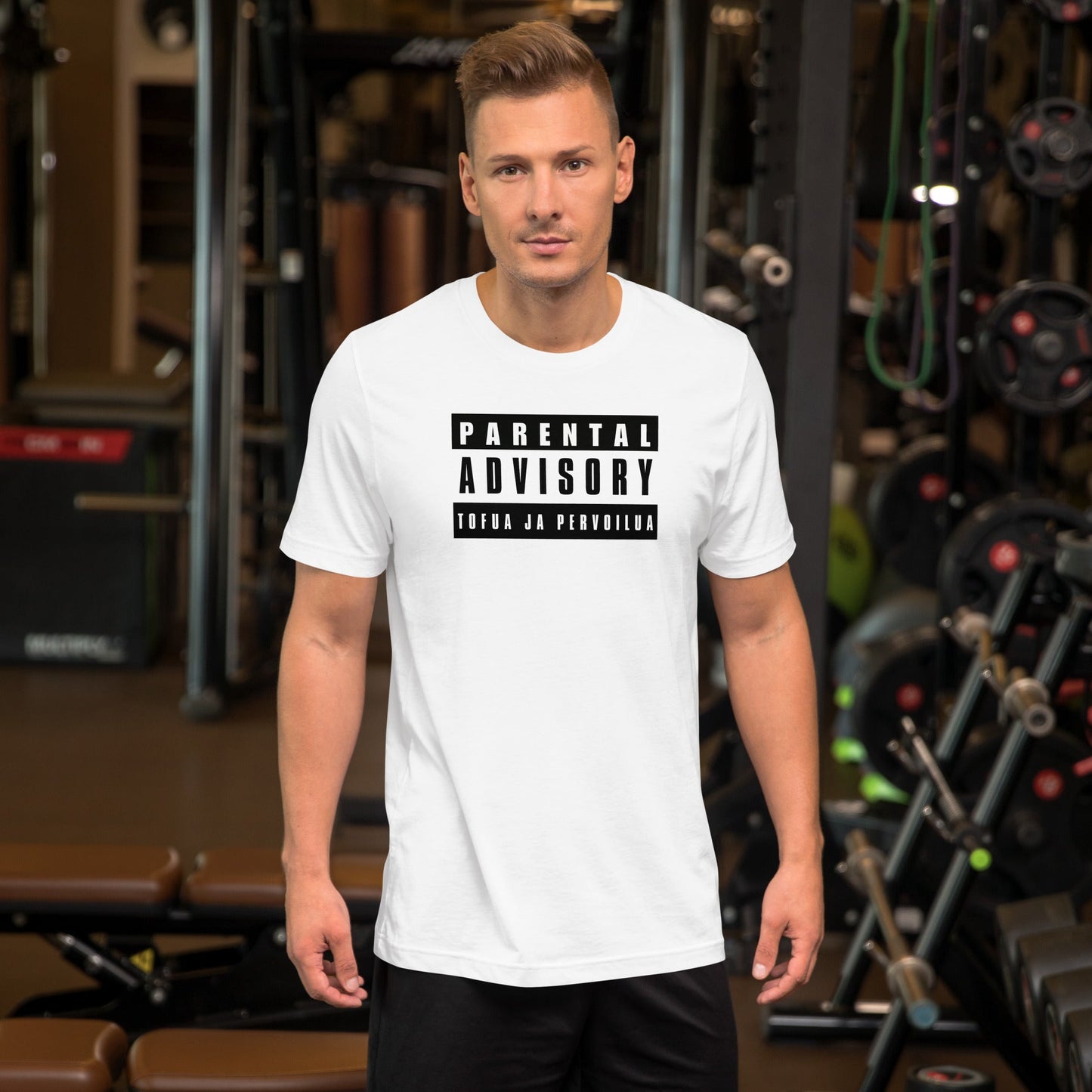 Parental advisory tofua ja pervoilua unisex t - paita - FuturePeaks