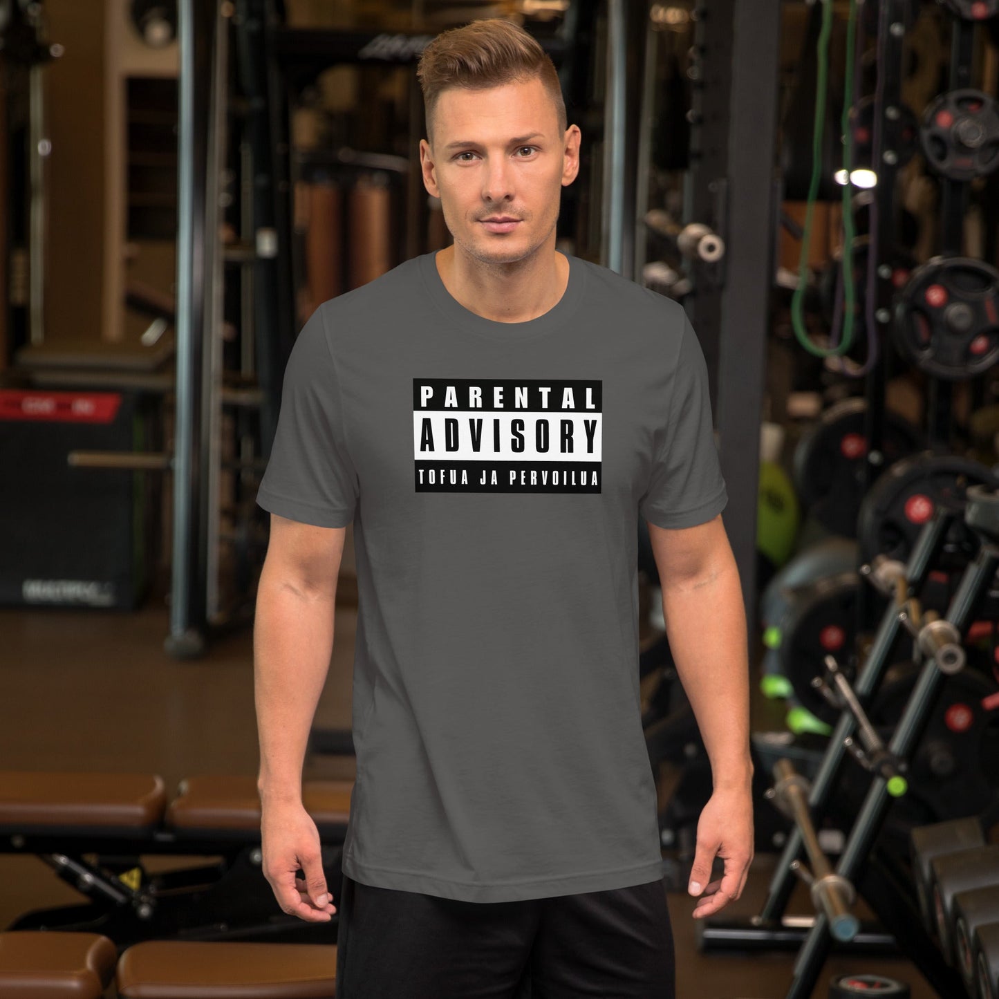 Parental advisory tofua ja pervoilua unisex t - paita - FuturePeaks