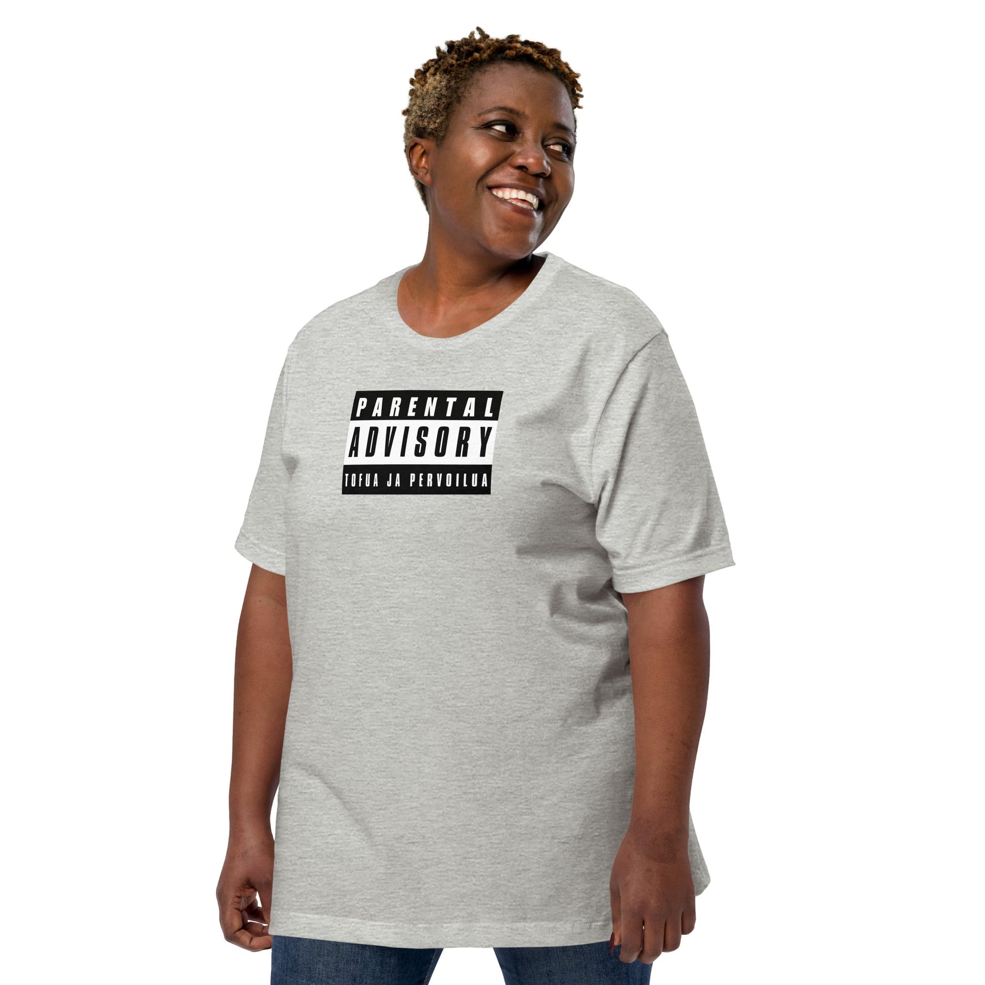 Parental advisory tofua ja pervoilua unisex t - paita - FuturePeaks