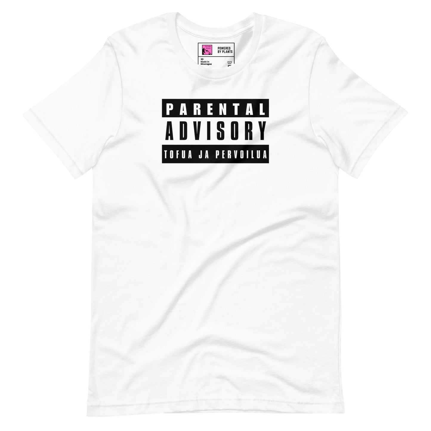 Parental advisory tofua ja pervoilua unisex t - paita - FuturePeaks