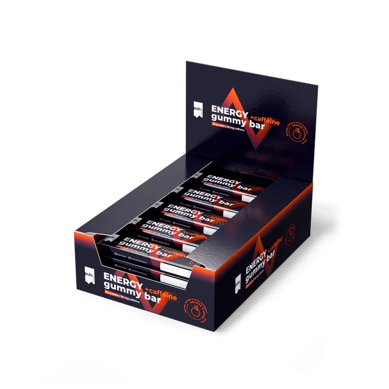 Puls ENERGIA + KOFEIINI Gummy patukka Appelsiini 30g - FuturePeaks