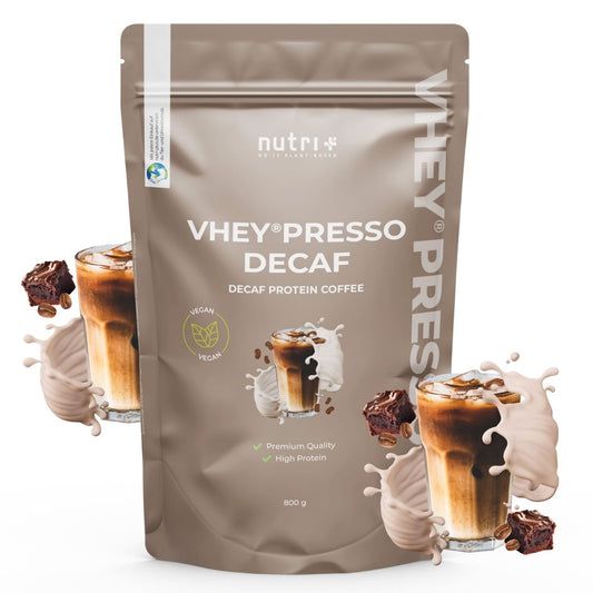 Nutri+ VHEY®PRESSO Decaf – Proteiinikahvi
